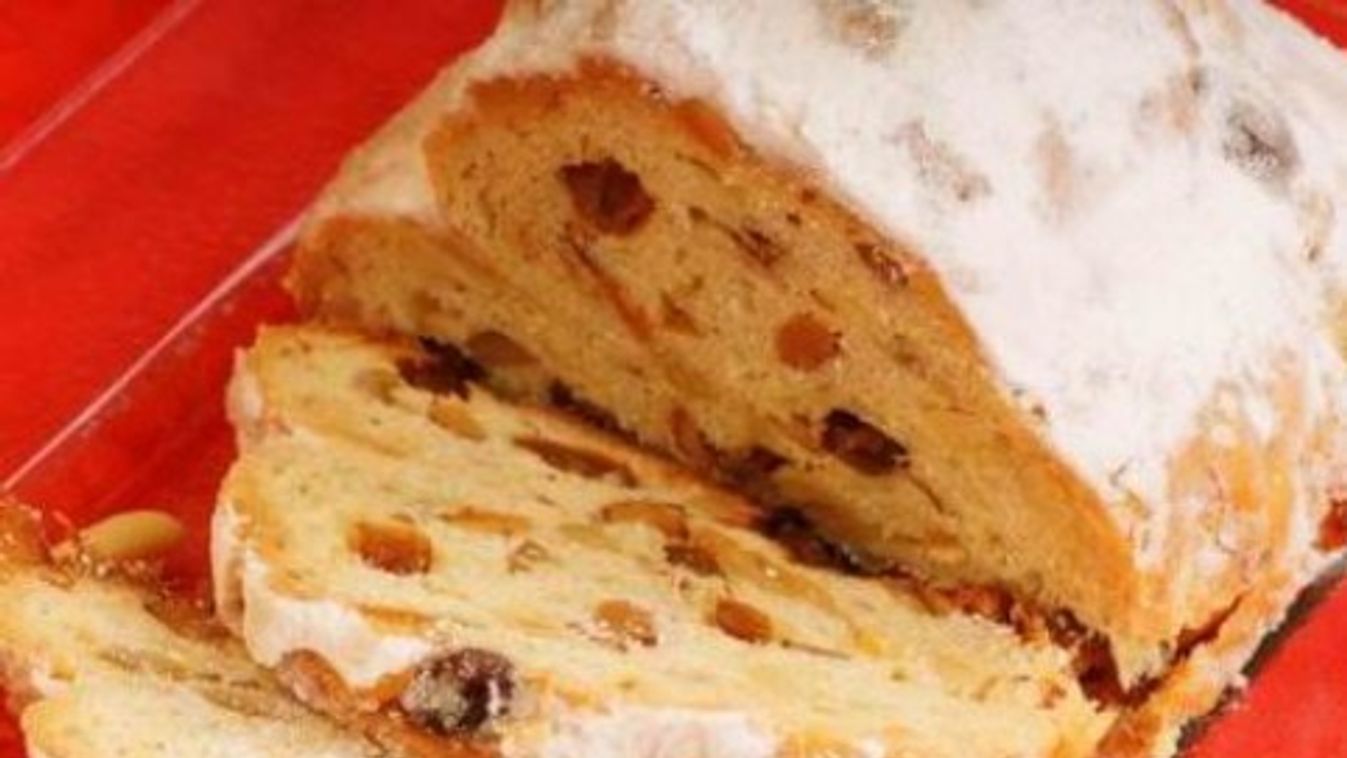 Drezdai püspökkenyér (Stollen)