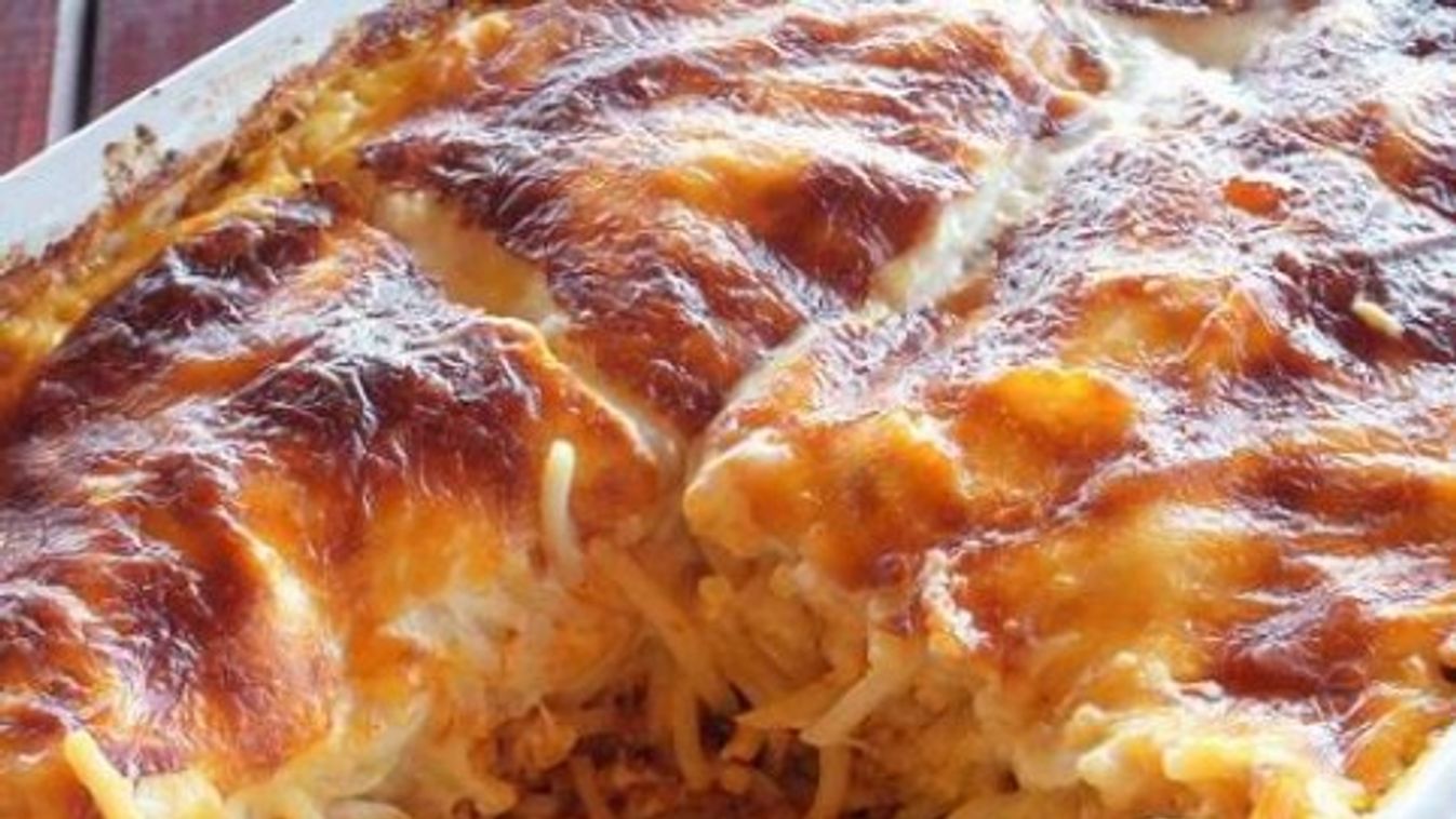 Pastitsio (Görög makaróni sajtszósszal)