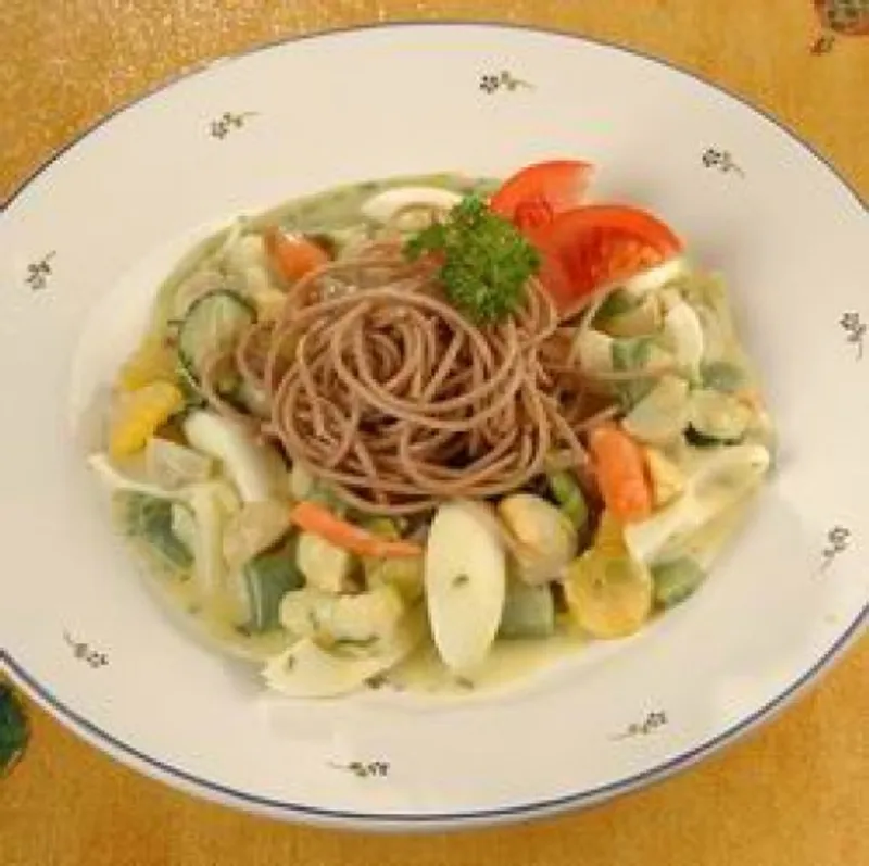 Zöldséges tojásbecsinált