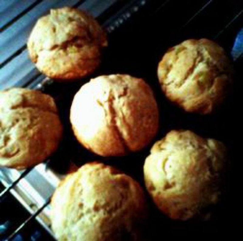 Burgonyás muffin