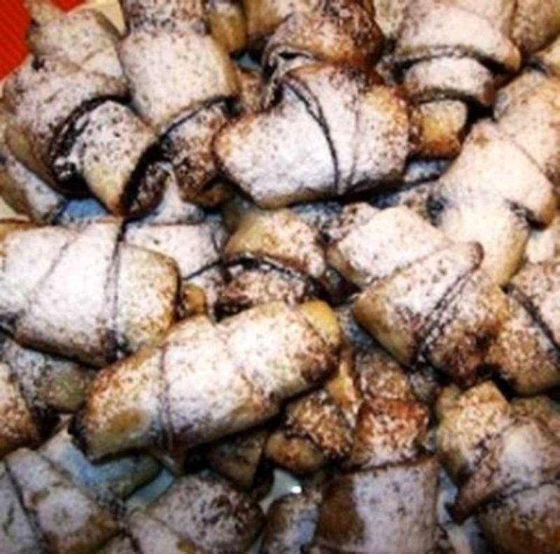 Csokoládés rugelach