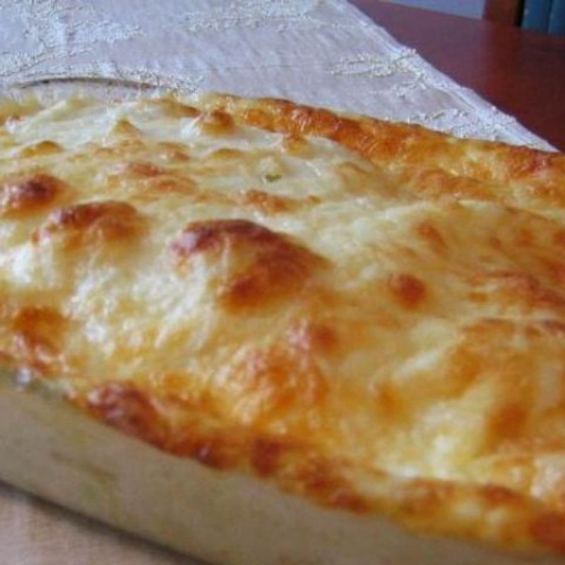 Gratinírozott karfiol fehérborosan