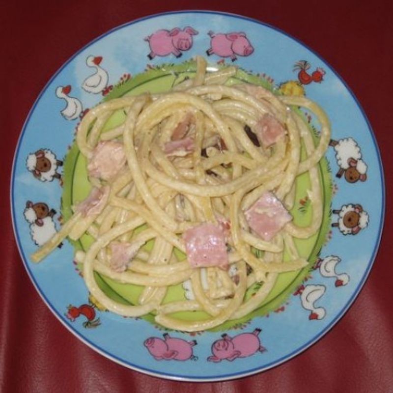 Carbonara - gyerekeknek 