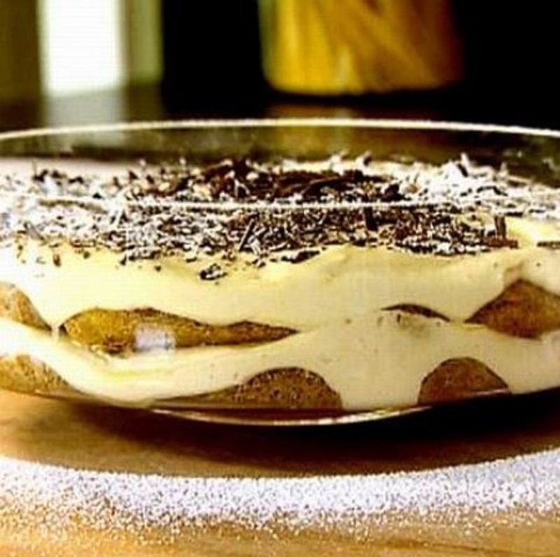 Karácsonyi tiramisu brandy-krémmel