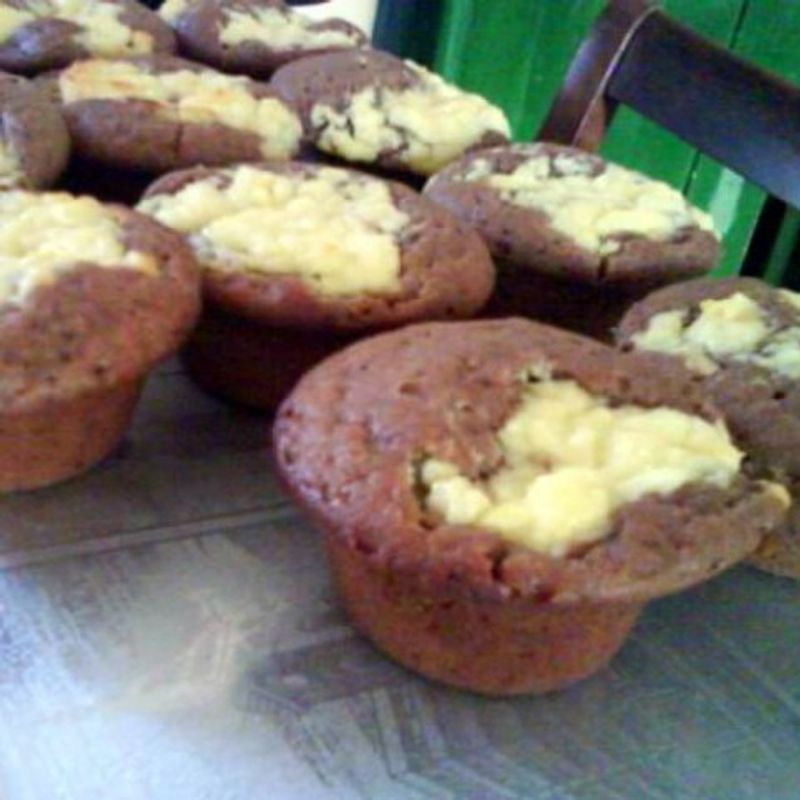 Búvártúrós muffin