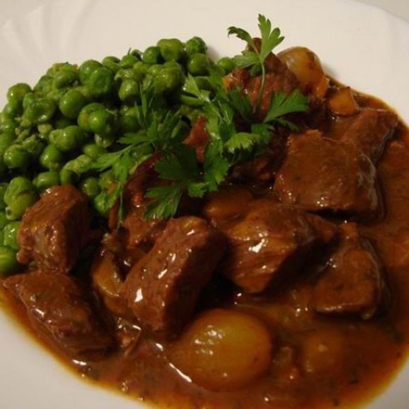 Boeuf bourguignon - Julia Child nyomán