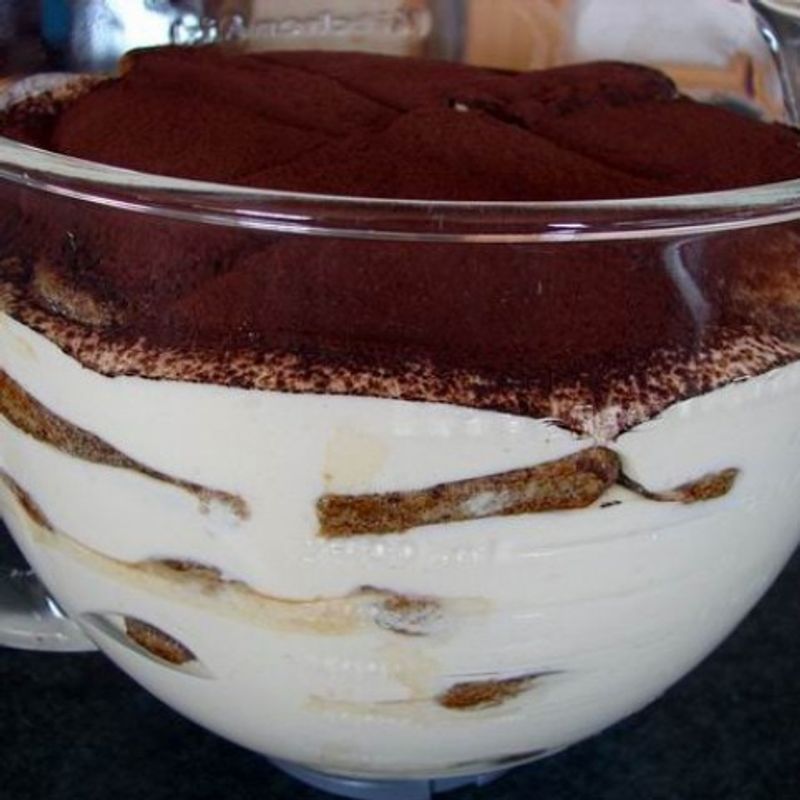 Tiramisu mézzel