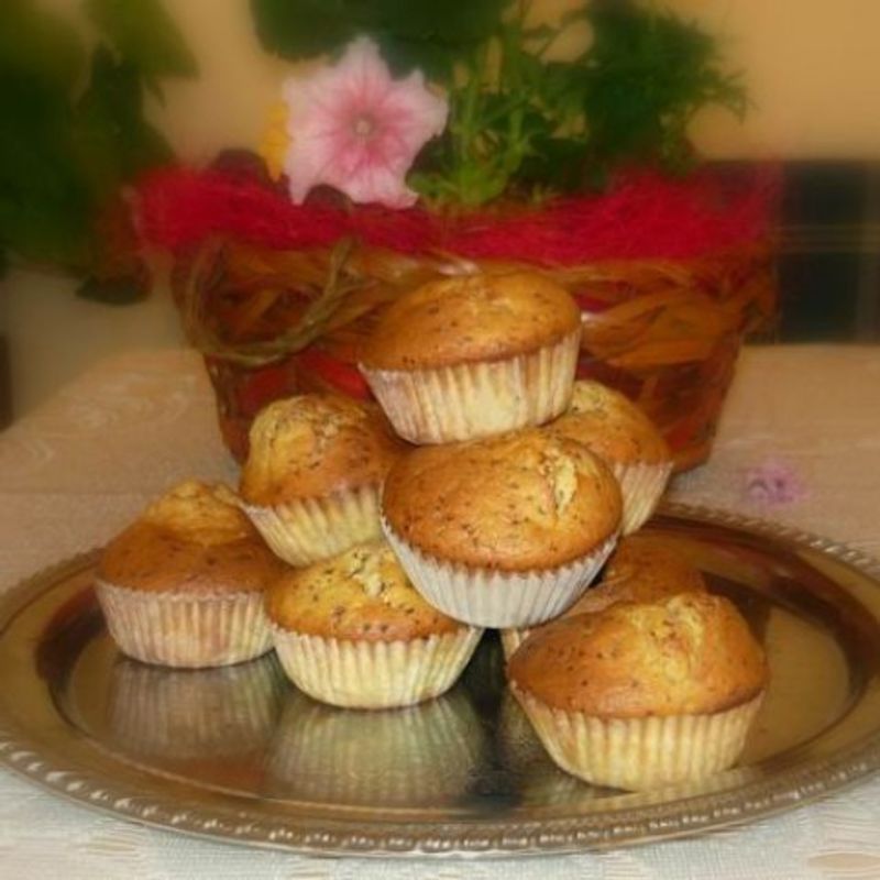 Csokoládés-földimogyorós muffin