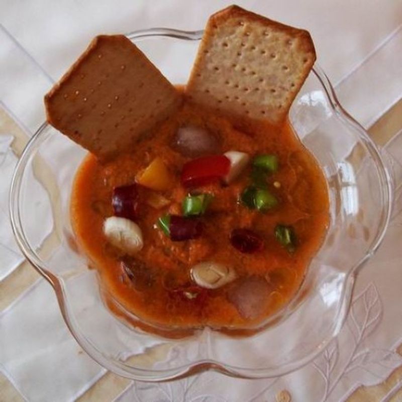 Vodkás gazpacho