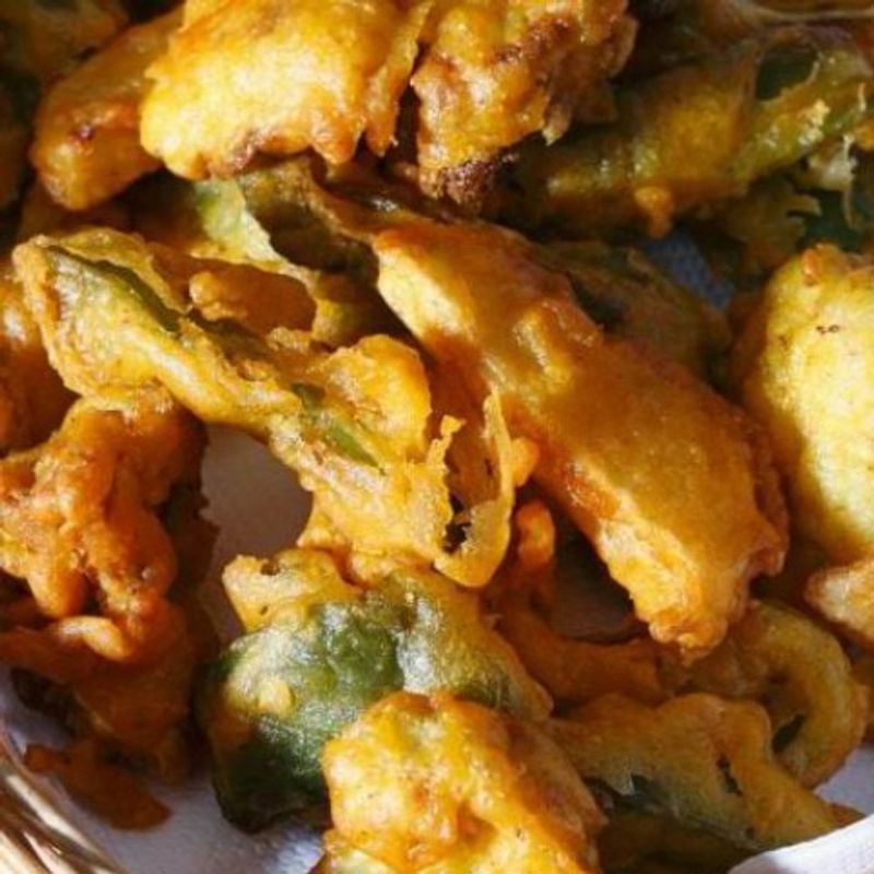 Pakora (indiai bundás zöldség)