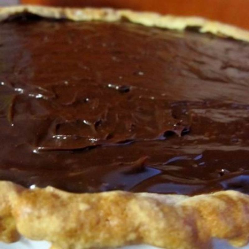 Karamellás-csokoládés brutális ganache torta