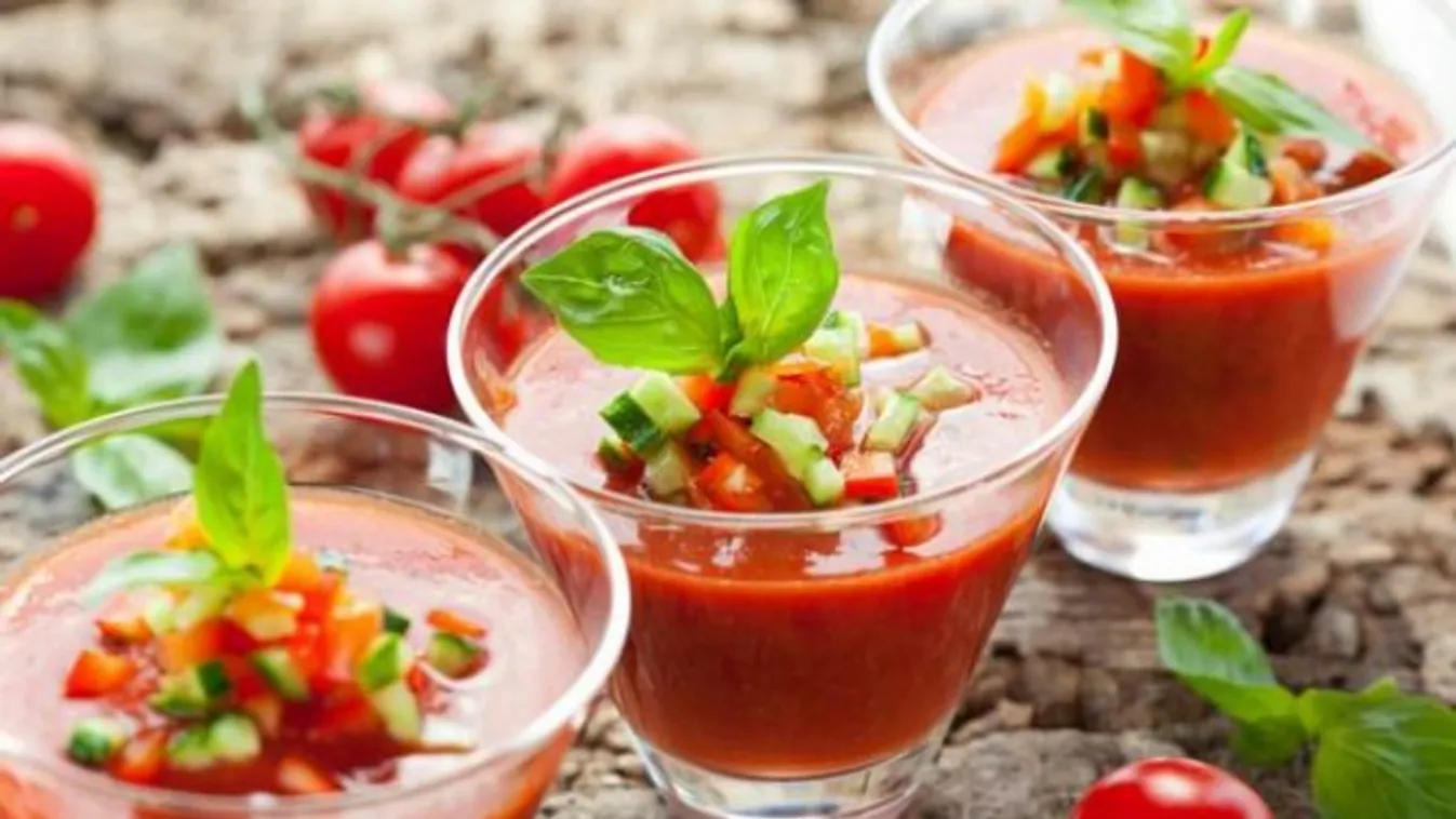 Gazpacho, a folyékony saláta