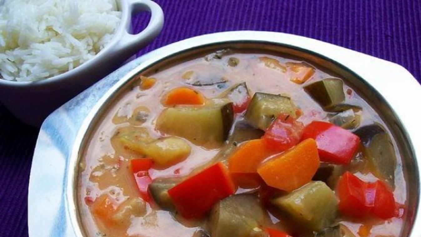 Egyszerű zöldségcurry – thai ízekkel