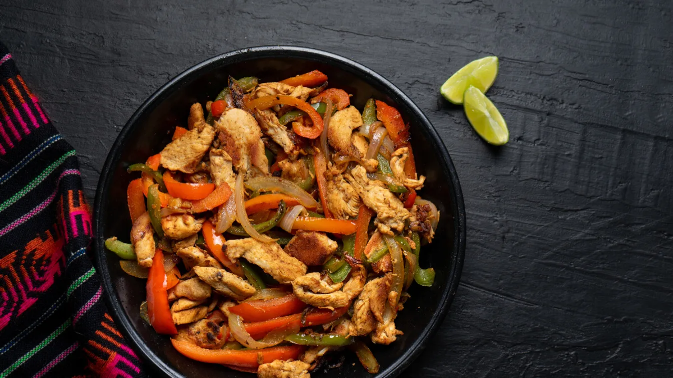 Csirke fajitas recept