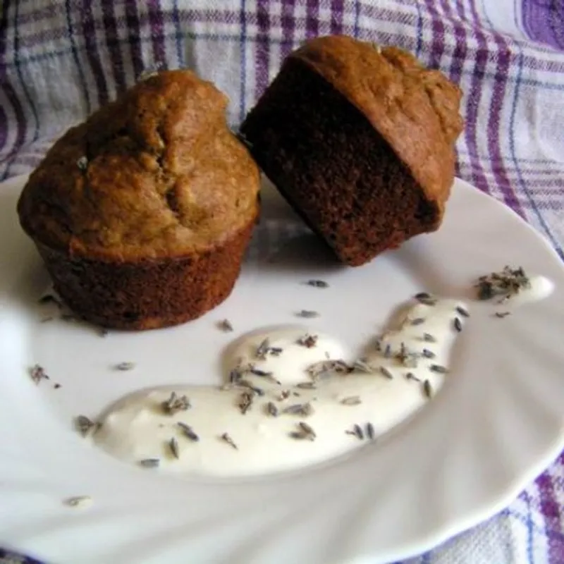 Levendulás muffin (diétás)