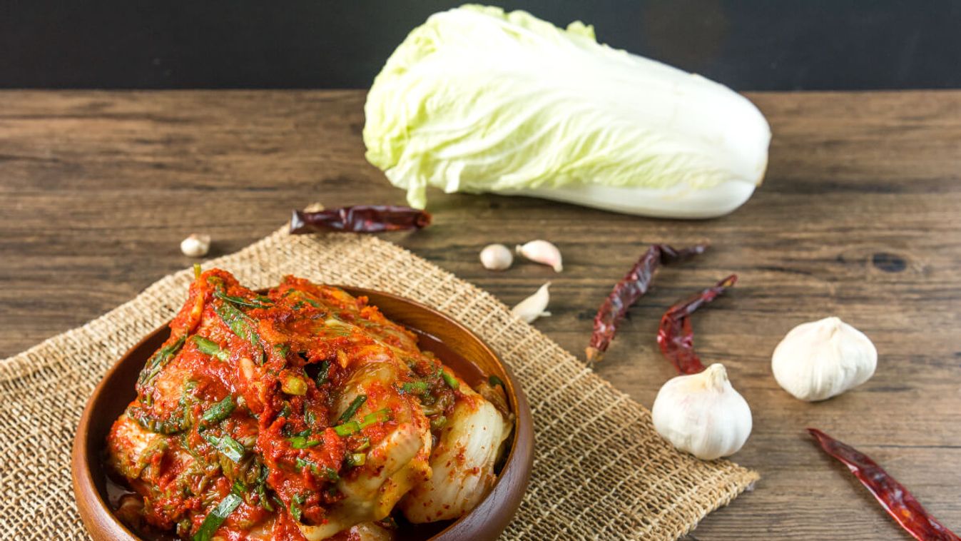 Kimchi (kim chee) koreai csípős káposzta