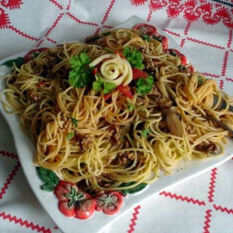 Bolognai spagetti egyszerűen