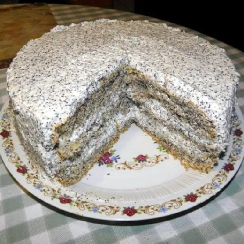 Mákimádó torta