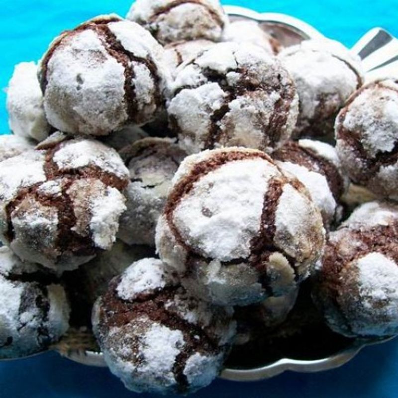 Ricciarelli (csokis pöffeteg süti)