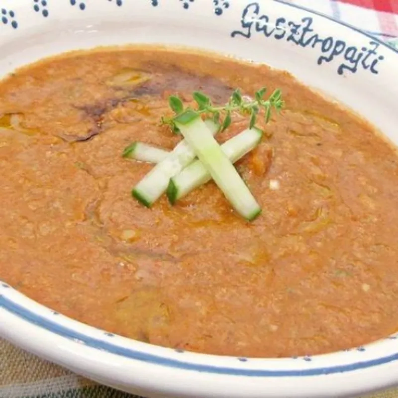 Gazpacho (hideg paradicsomleves)