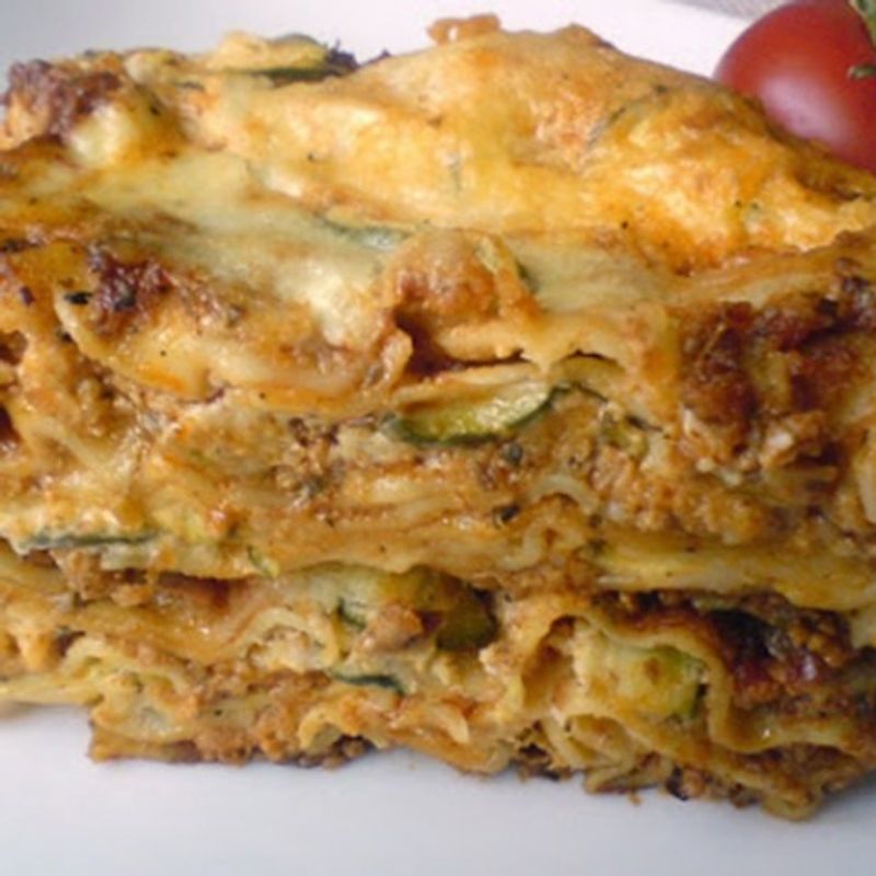 Lasagne cukkinivel 