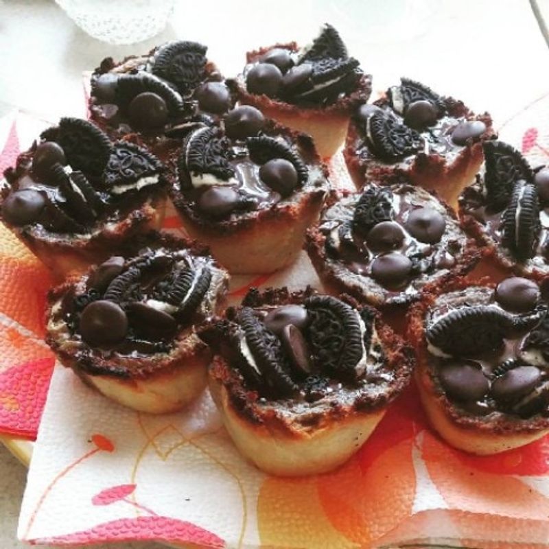 Oreos mascarpones kosárkák