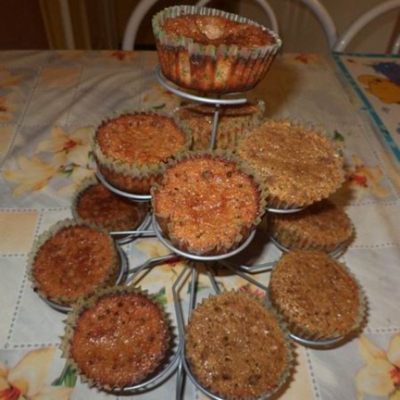 Szilvalekváros muffin