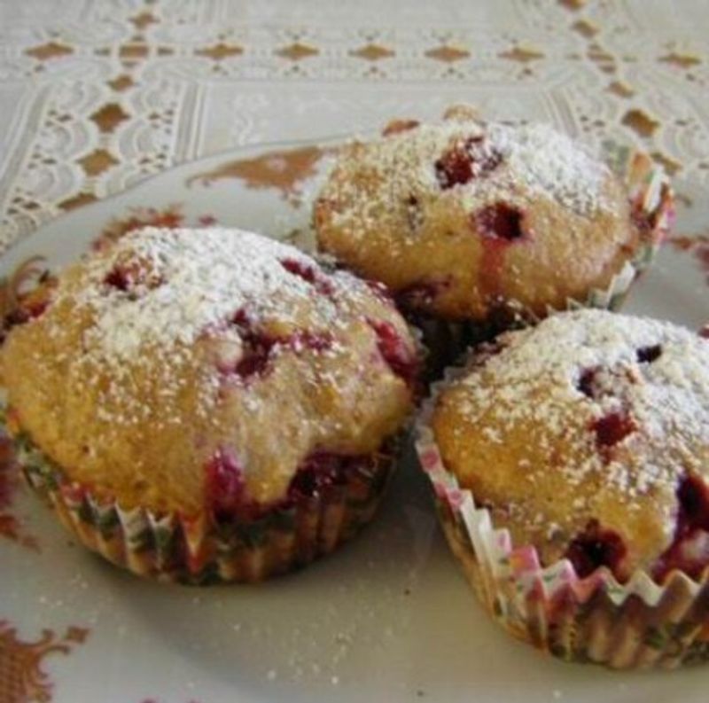 Ribizlis muffin 