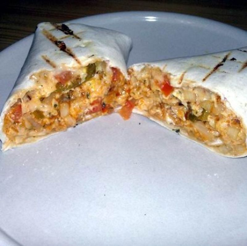 Csirkés tortilla-tekercs (wrap)