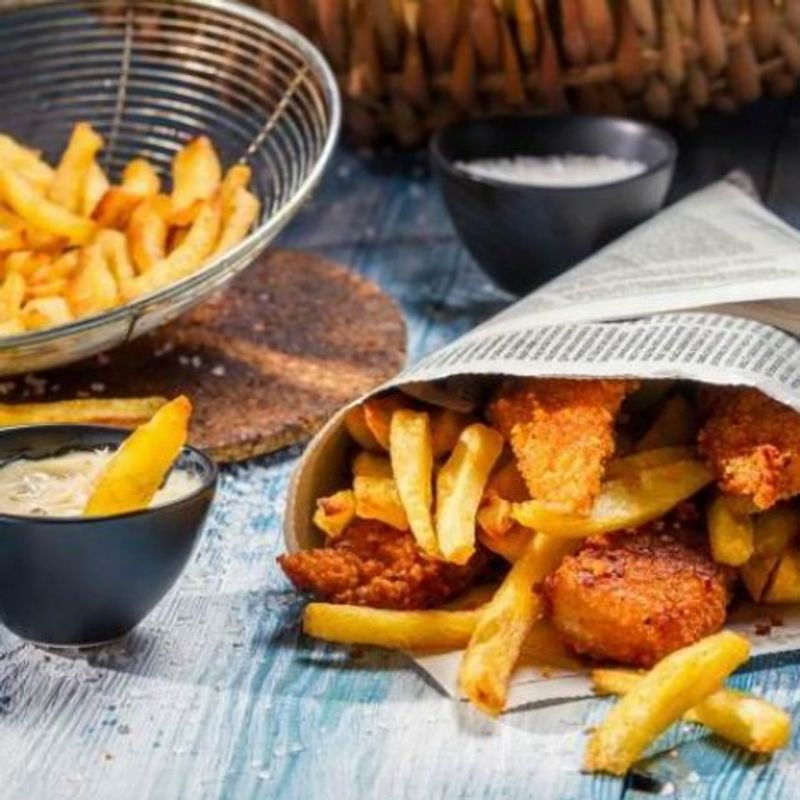 Scottish fish and chips