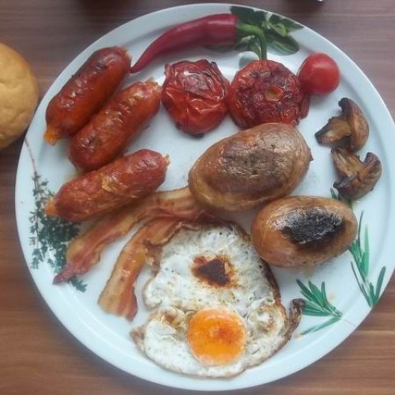 English breakfast (angol reggeli)