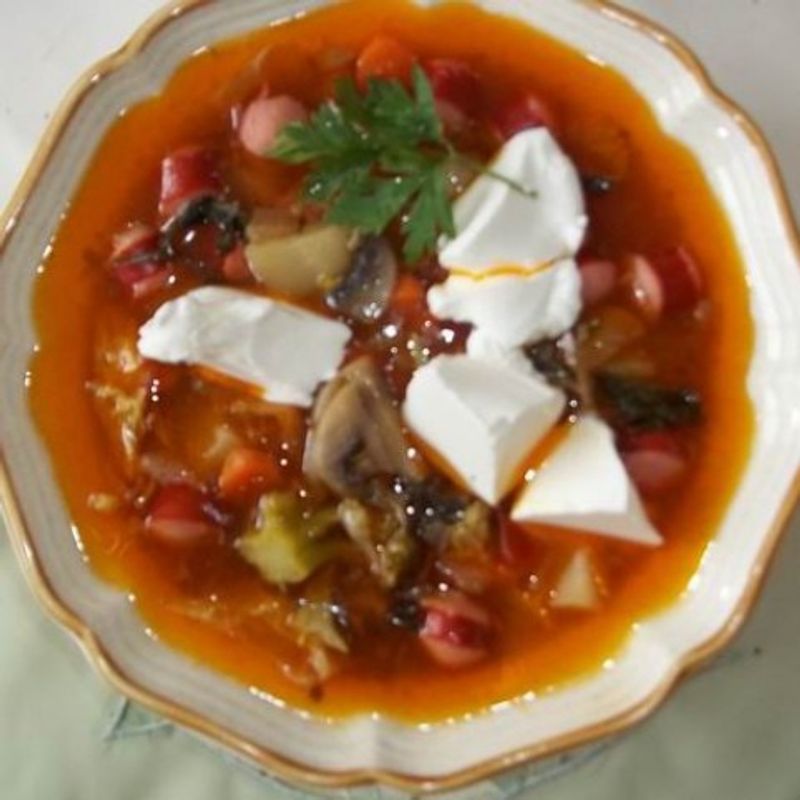 Igazi frankfurti leves (Frankfurter Grünersuppe)