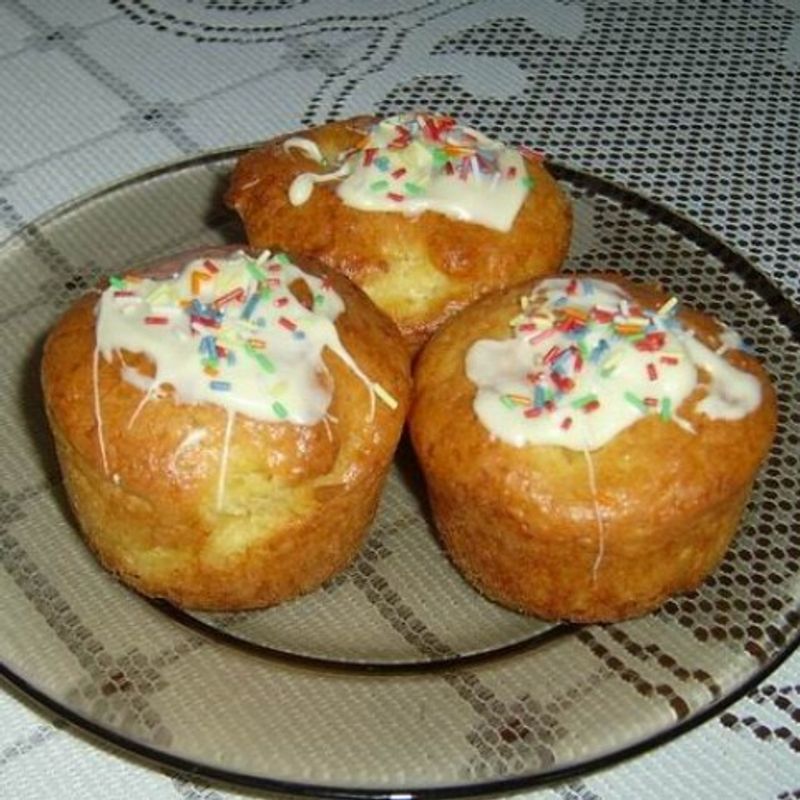 Kókuszkrémes muffin 