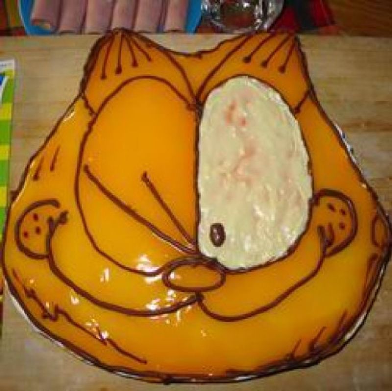 Garfield torta