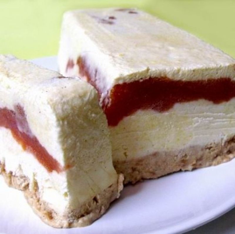 Rákóczi túrós semifreddo