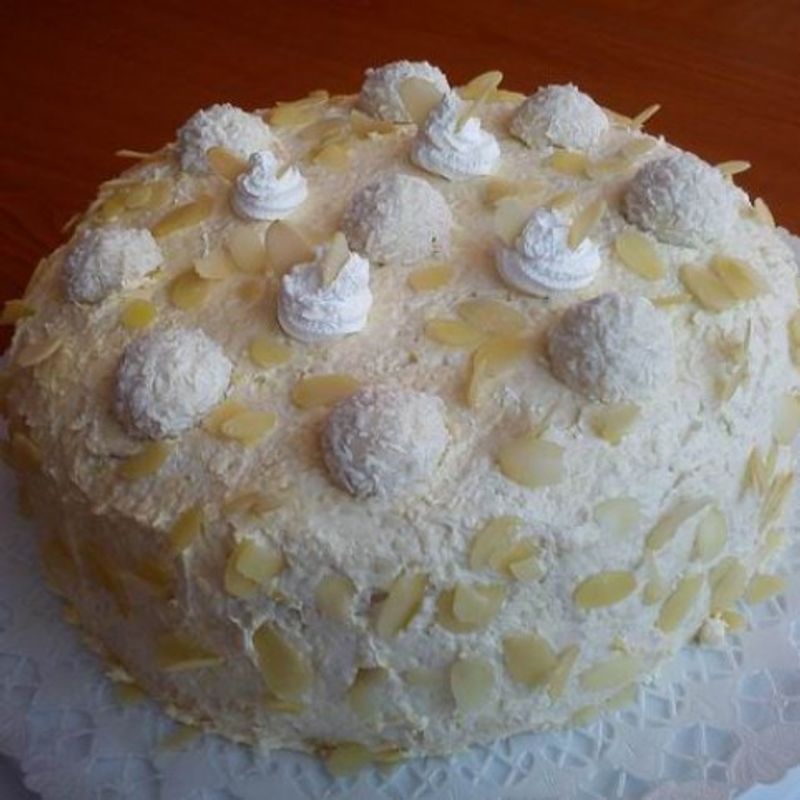 Raffaello torta II.