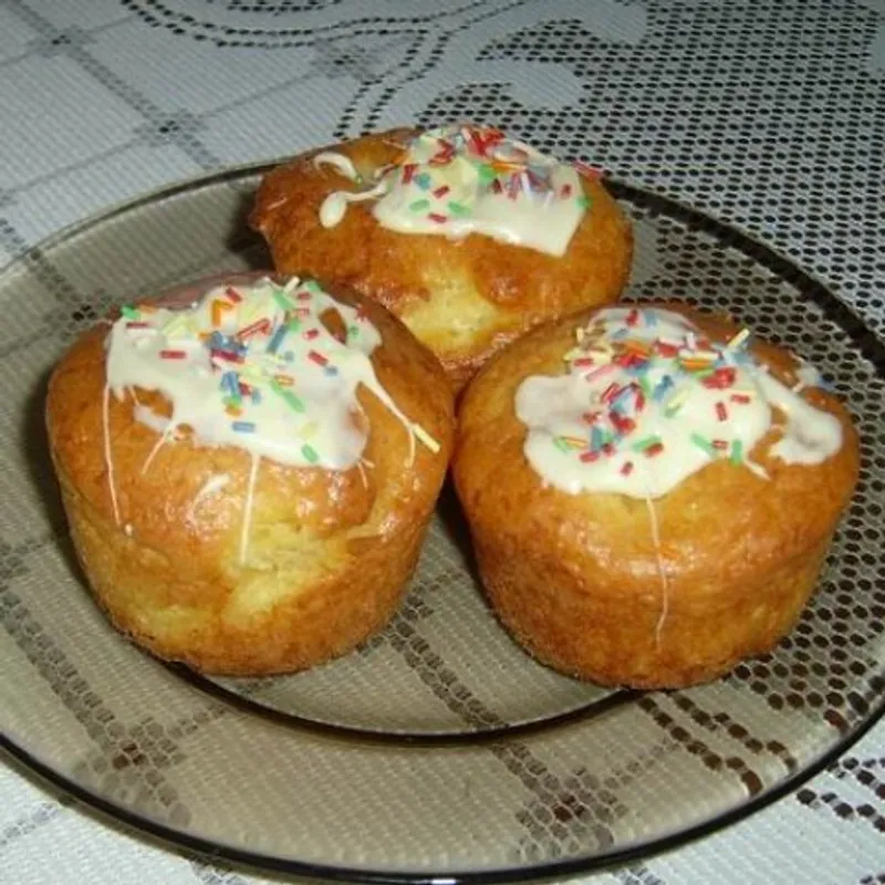 Kókuszkrémes muffin 