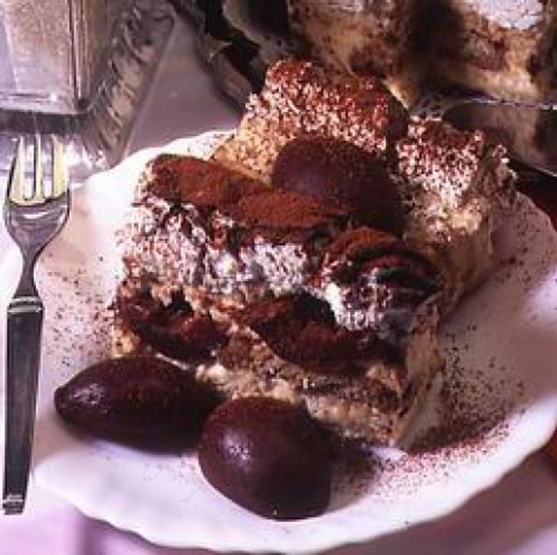 Szilvás tiramisu