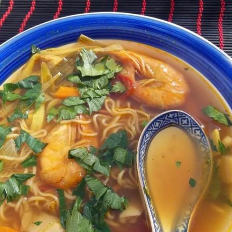 Tom Yam Goong (csípős garnélaleves)