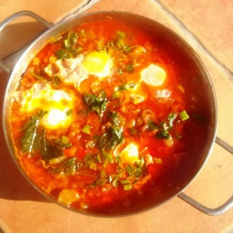 Shakshouka - az arab/zsidó lecsó 