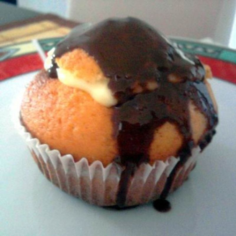 Boston Cream Cupcake