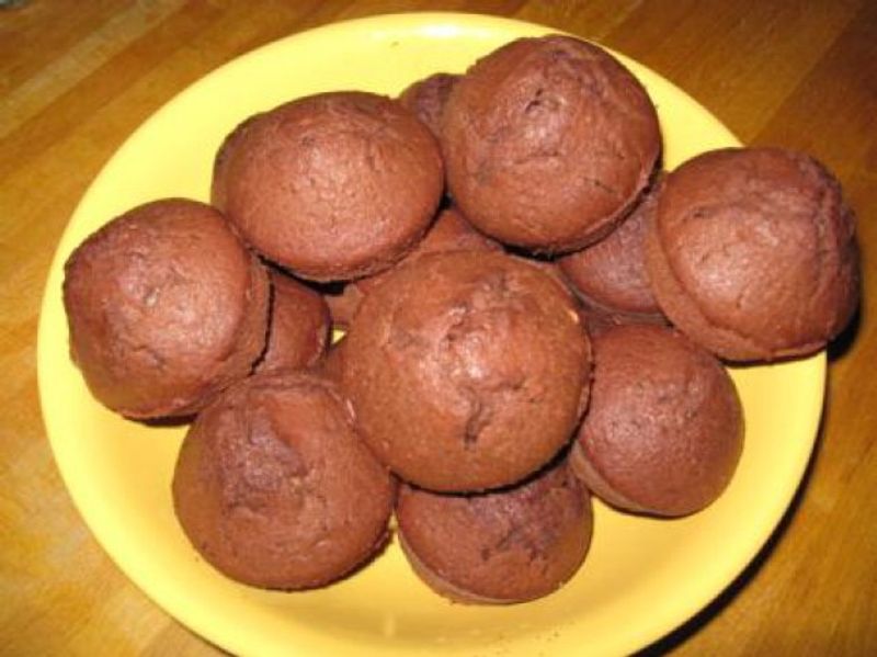 Csokis muffin gyömbérrel