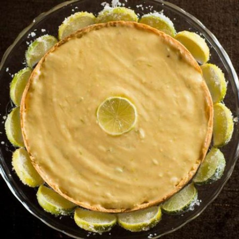 Lime-os fehércsoki mousse torta