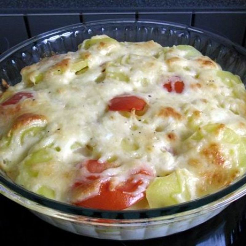 Cukkini gratin