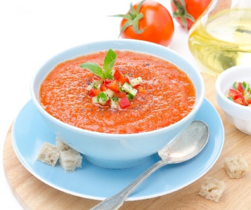 Nyárvégi gazpacho