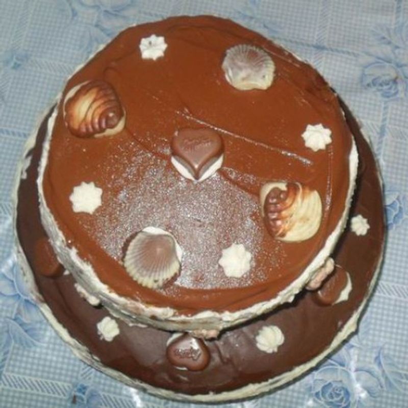 Mogyorókrémes torta