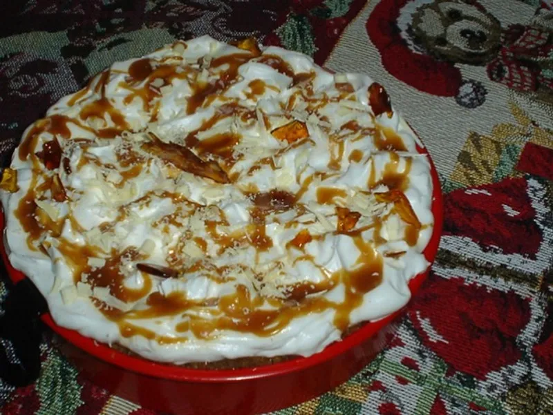 Banános karamelltorta sütés nélkül - Banoffee pie