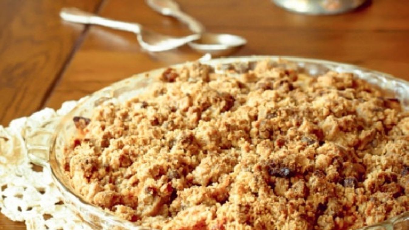 Datolyás crumble