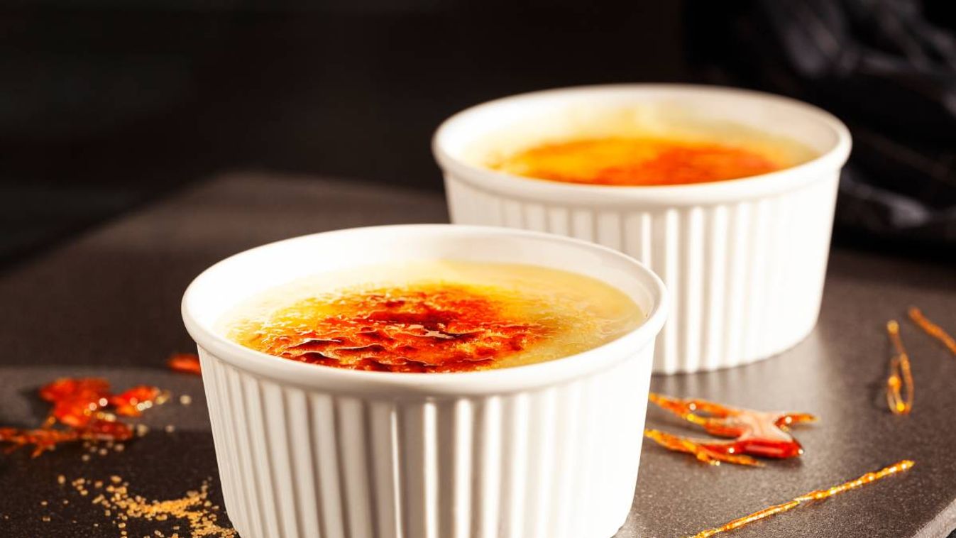 Zöld teás, gyömbéres crème brûlée recept