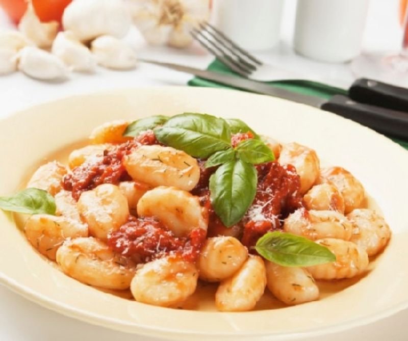 Gnocchi paradicsommártással